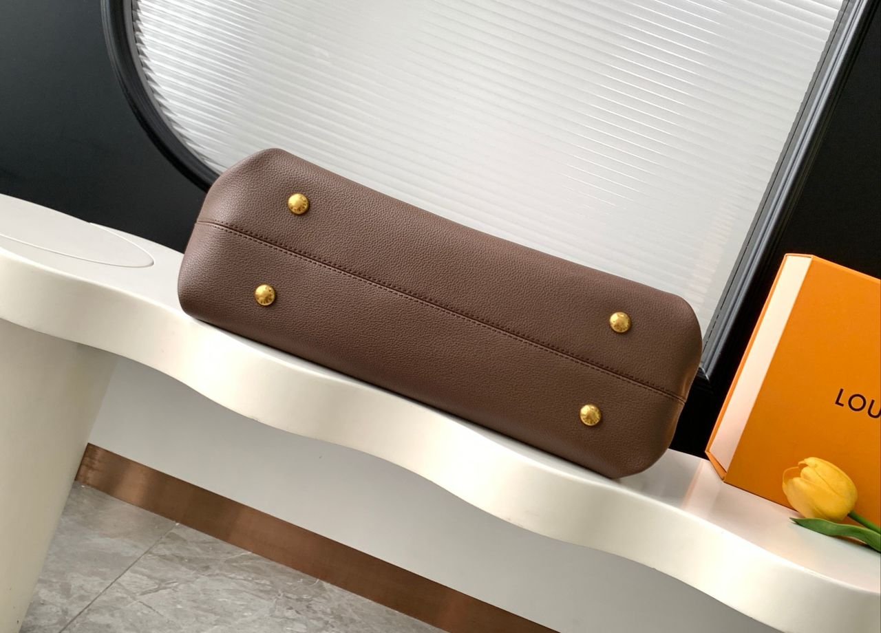 LV Low Key Cabas MM Chocolate Colour - Image 2