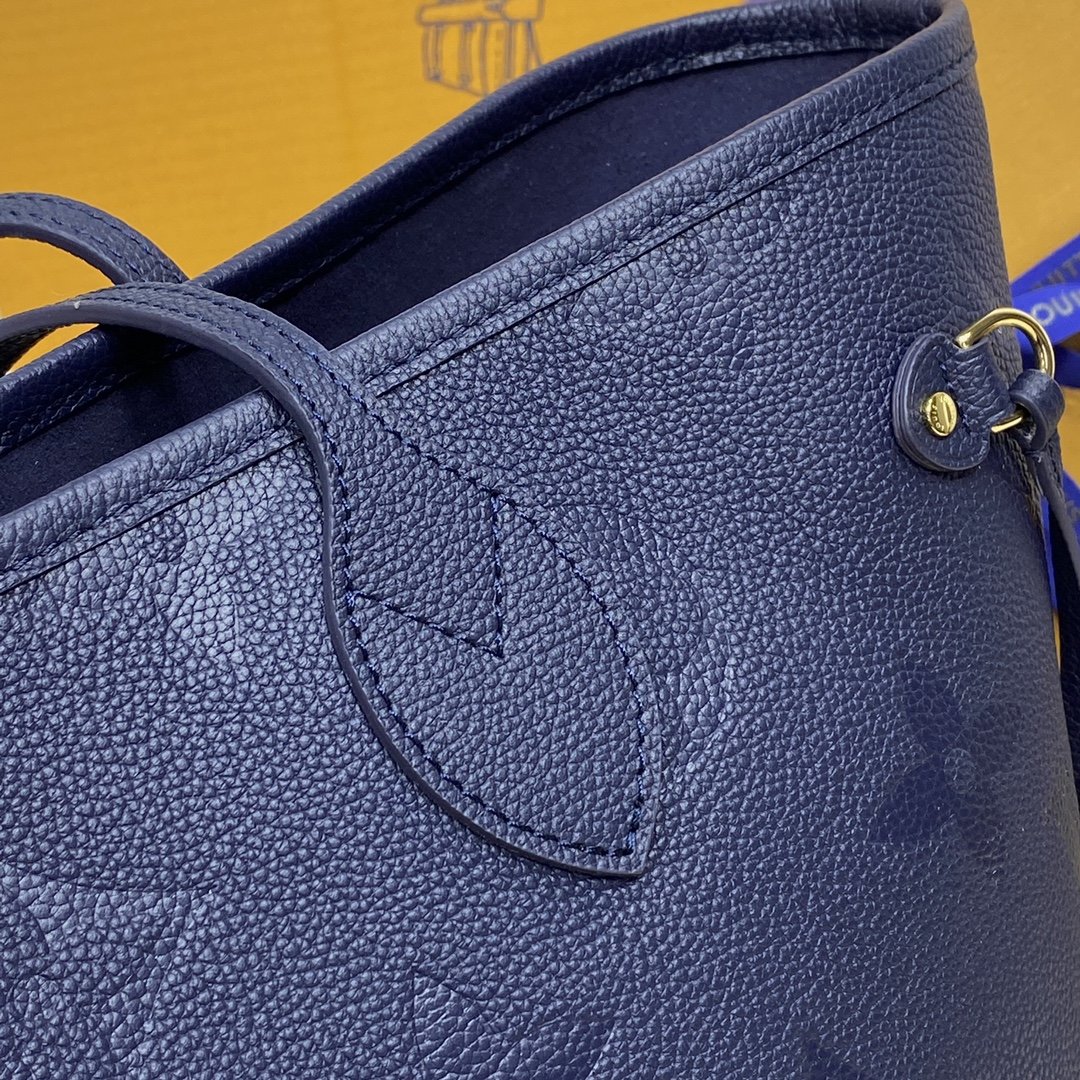LV Neverfull MM Monogram Empreinte Leather - Image 3