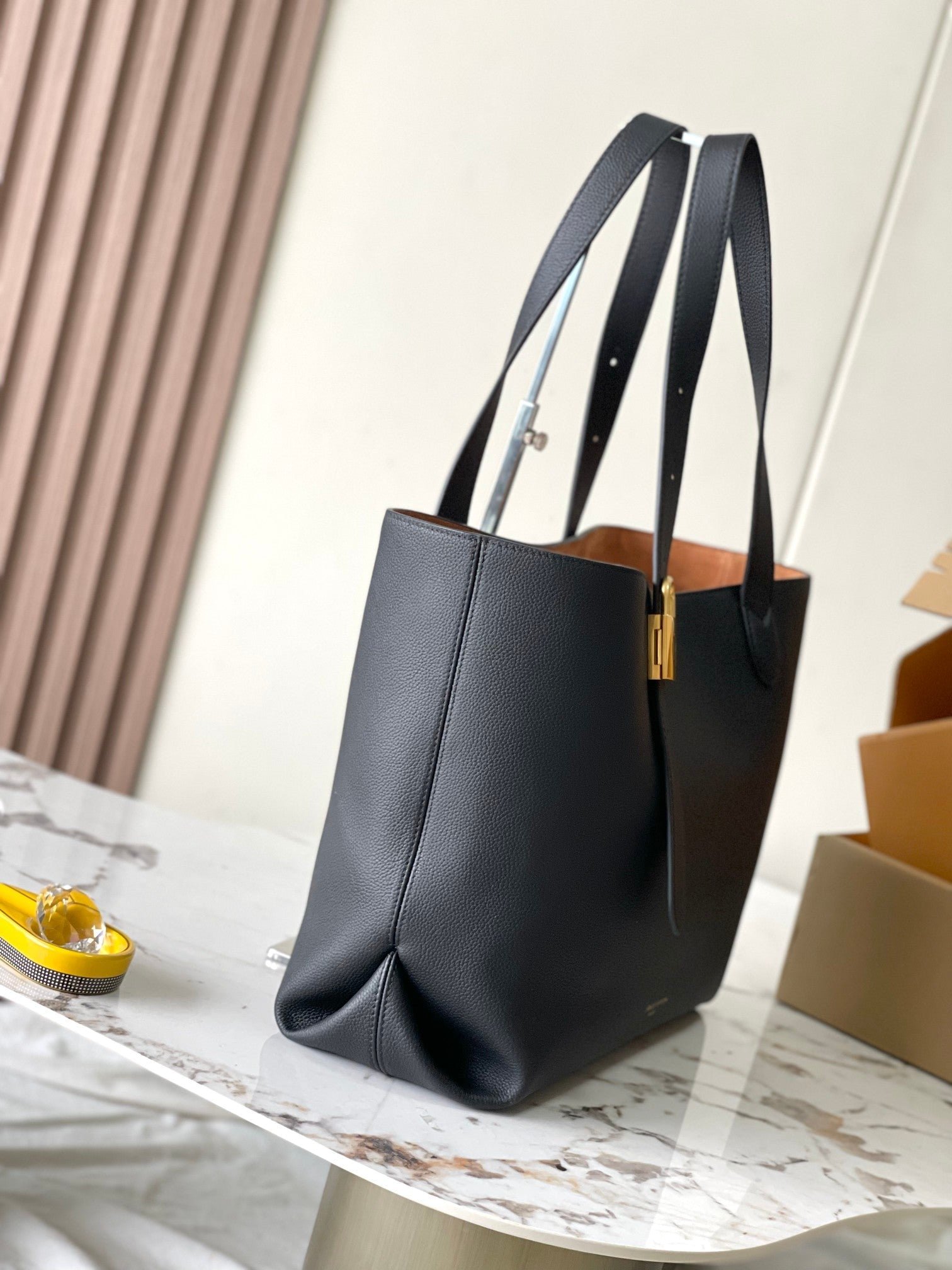 LV Low Key Cabas MM Black Colour - Image 2